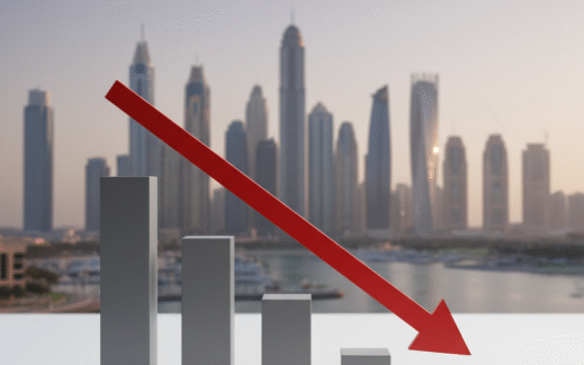 are property prices in dubai falling